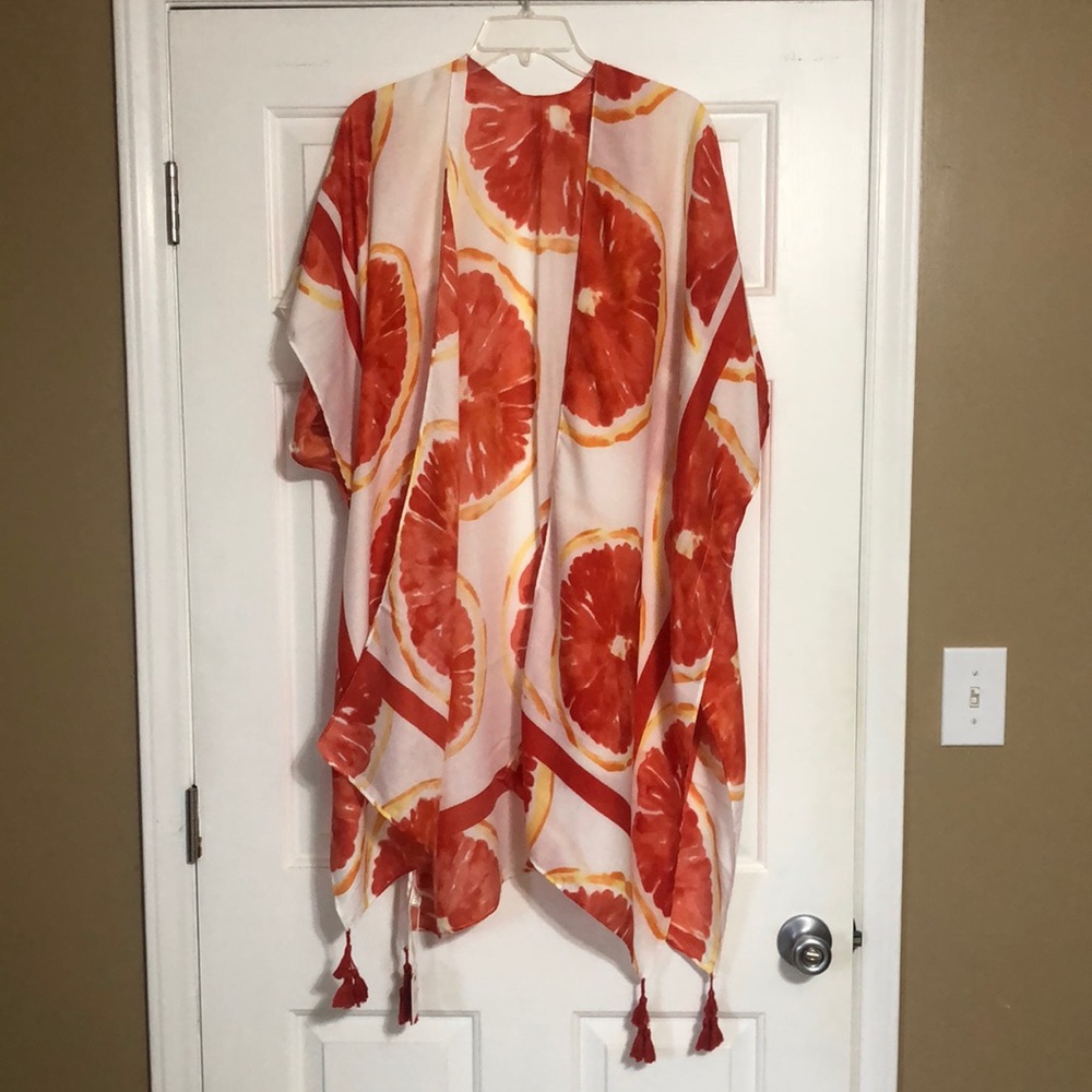 Blood Orange Kimono